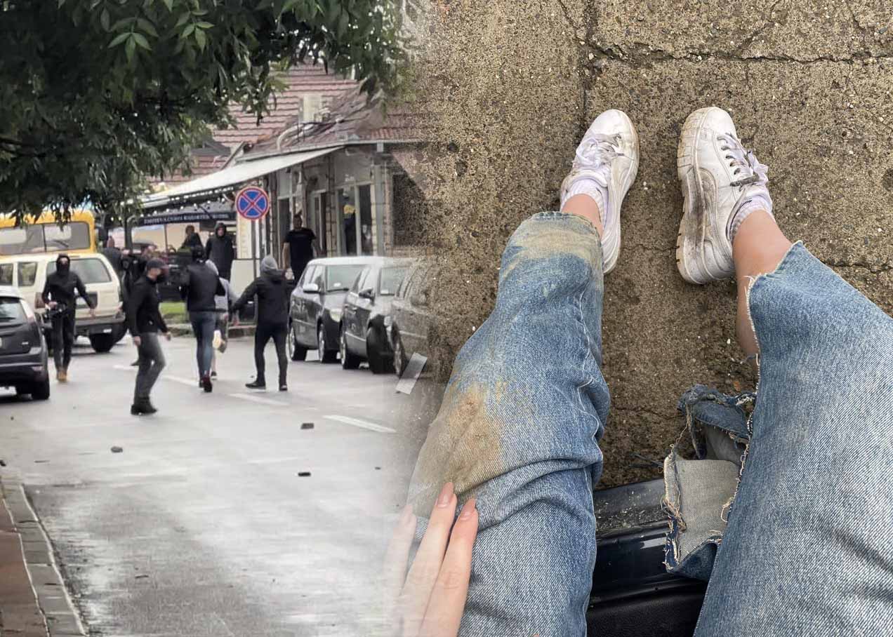 Huliganët serbë sulmojnë gazetaren dhe kameramanin e Indeksonline