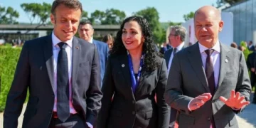 Osmani pas takimit me Macron e Scholz: Bashkëpunimi me partnerët tanë është kyç