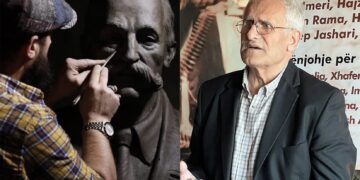 Për nder të Ditës së Çlirimit të komunës së Skenderajt përurohet busti i heroit Idriz Rrecaj, vepër e realizuar bukur nga skulptori Sabri Behramaj e cila u vlersua lart nga intelektuali Fazli Hajrizi: Gishtërinjtë e tij, siç thoshte me të drejtë Mikelanxhelo, i drejton intelekti i tij