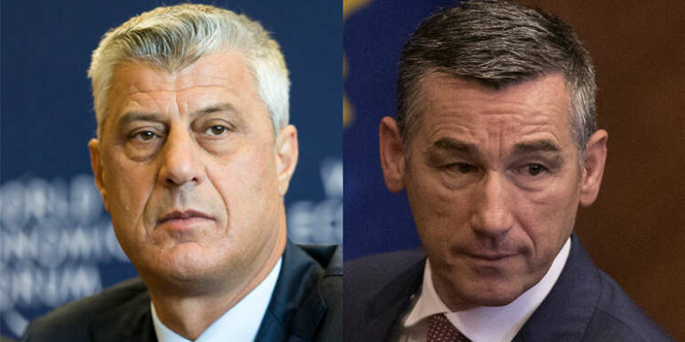 Prokuroria kërkon vazhdimin e masës së paraburgimit për Thaçin dhe Veselin