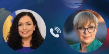 Osmani flet për zhvillimet në Kosovë me presidenten e Sllovenisë