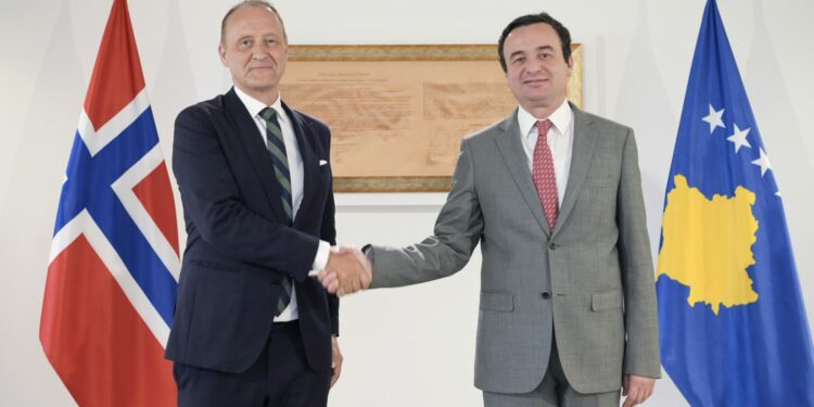 Kurti: Norvegjia është dhe mbetet partnerja jonë e rëndësishme