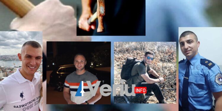 EKSKLUZIVE: Këta janë katër policët e arrestuar, u sulmuan me çekan nga tre qytetarë (Emrat/Foto)