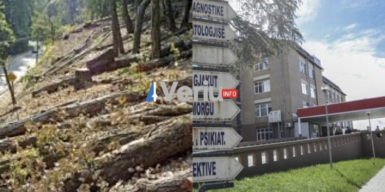 U lëndua rëndë derisa po punonte në pyll, burri nga Kaçaniku dërgohet në QKUK