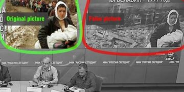 Thellohet skandali i fotografisë së gruas boshnjake që përdor për propagandë nga Serbia: Kjo nuk është hera e parë që e njëjta foto u shfaq për të njëjtin qëllim