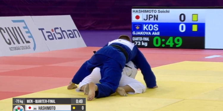 Laura Fazliu në gjysmëfinale, Akili ndalet por kërkon medaljen e bronztë