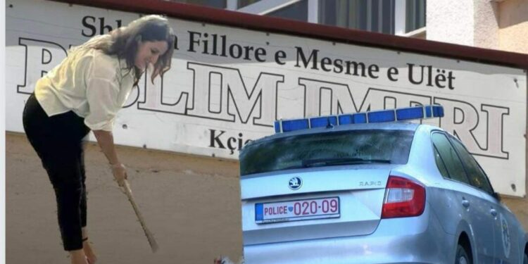 Drejtoresha e shkollës së Kçiqit ua dha veturën personale nxënësve të mitur, shkaktojnë aksident – Ajo po hetohet për deklarim të rrejshëm