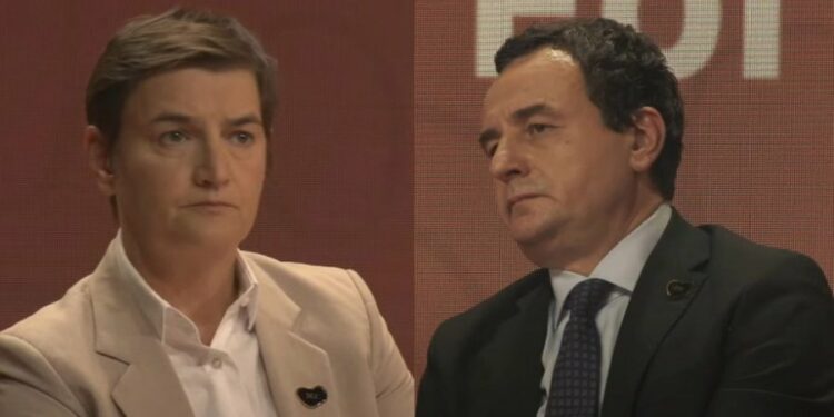 Kurti e Brnabiq polemizojnë: Serbia as sanksione nuk i ka vendosur Rusisë