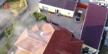 Ekzekutuan 62-vjeçarin në Maliq/ Policia publikon pamjet e operacionit me dron