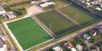 Tjetër investim në infrastrukturë, Duka prezanton fushën e re të futbollit