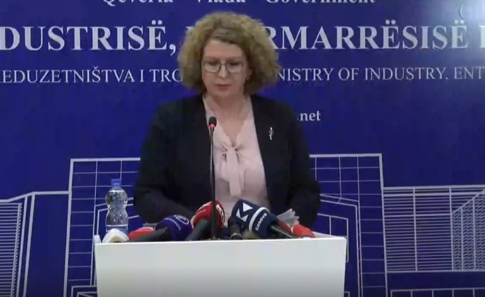 Pas bojkotit të gazetarëve qeveria publikon konferencën e plotë të Ministres Hajdari