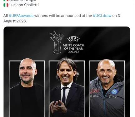 UEFA i zbulon kandidatët e çmimit “Trajneri i Vitit”