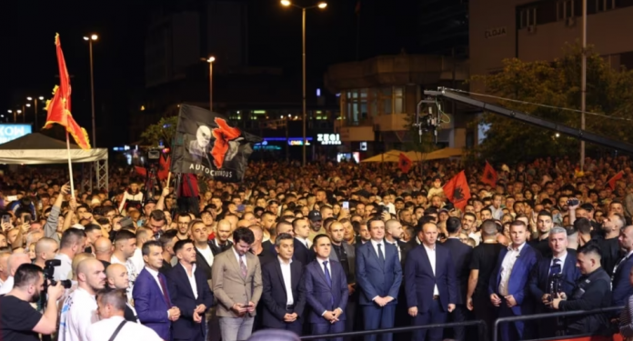 Përplasje në Shkup pas vizitës së Kurtit në Tetovë e Çair