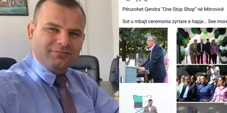 Nuk publikuan foto të tij, Drejtori Valon Brahimi kritikon Zyren për Informim të komunës së Mitrovicës