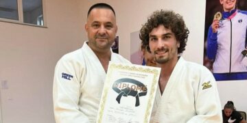 Hamza Jashari fiton gradën “Mjeshtër i Xhudos”