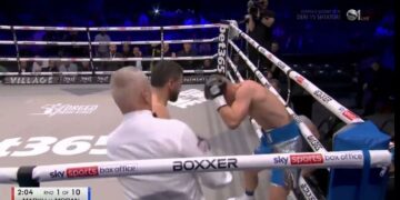 VIDEO/ Momenti kur Marku demolon kundërshtarin