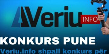 Veriu.info shpall konkurs për kameraman/montazher