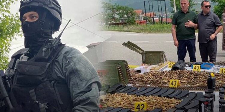 Ekskluzive: Kapet një tjetër sasi e armatimit në Zveçan
