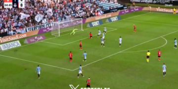 Super Vedat Muriqi, shënon kundër Celta Vigos