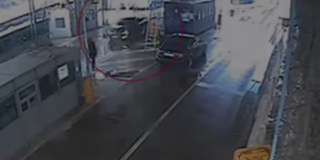 Sjellja e policëve kur para tyre arratiset Milan Radoiçiq