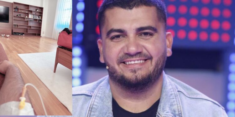 Ermal Fejzullahu në gjendje jo të mirë shëndetësore, ndan një foto me ndjekësit