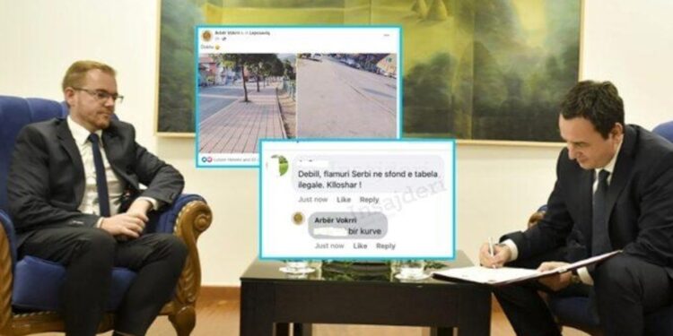 ‘Bir ku*ve’, ‘Klloshar’, zëvendës ministri i Kurtit kapet me një qytetar në Facebook