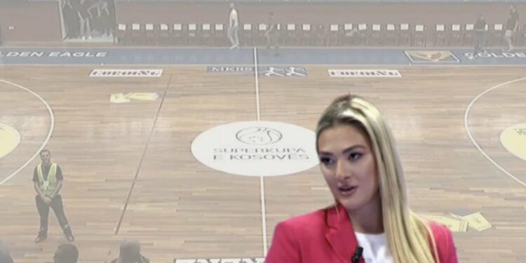 Sulmohet gazetarja Ulpiana Emra gjatë raportimit në finalen e Superkupës mes Trepçës dhe Pejës