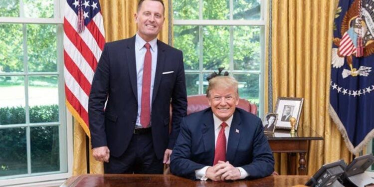 Grenell në trevjetorin e ujdisë në Zyrën Ovale: E pranoj me trishtim se raportet Kosovë-Serbi u përkeqësuan