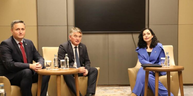 Veriu dhe dialogu pjesë e bisedës mes Osmanit dhe homologes sllovene: Kosova ka bërë hapa përmbajtësor