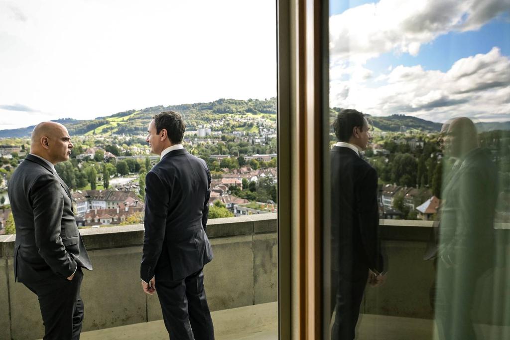 Kurti publikon foto nga Berna, tregon frazën interesante që ia ka thënë presidenti zviceran
