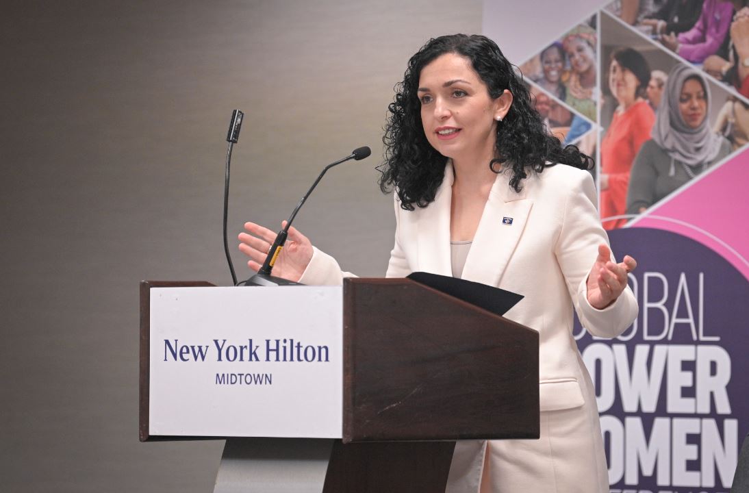 Osmani në New York flet për fuqizimin e rolit të grave