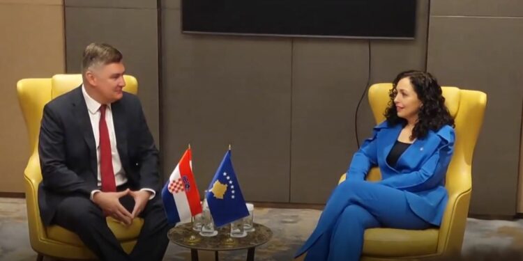 Osmani pas Pendarovskit, takohet me homologun kroat