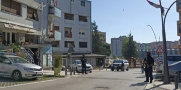 Pamje nga aksioni i Policisë në veri