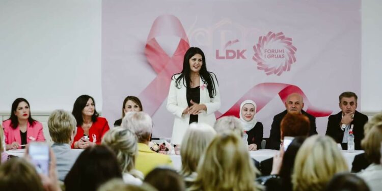 Deputetja Rrezarta Krasniqi pjesë e panelit informues për parandalimin e sëmundjes së kancerit të gjirit
