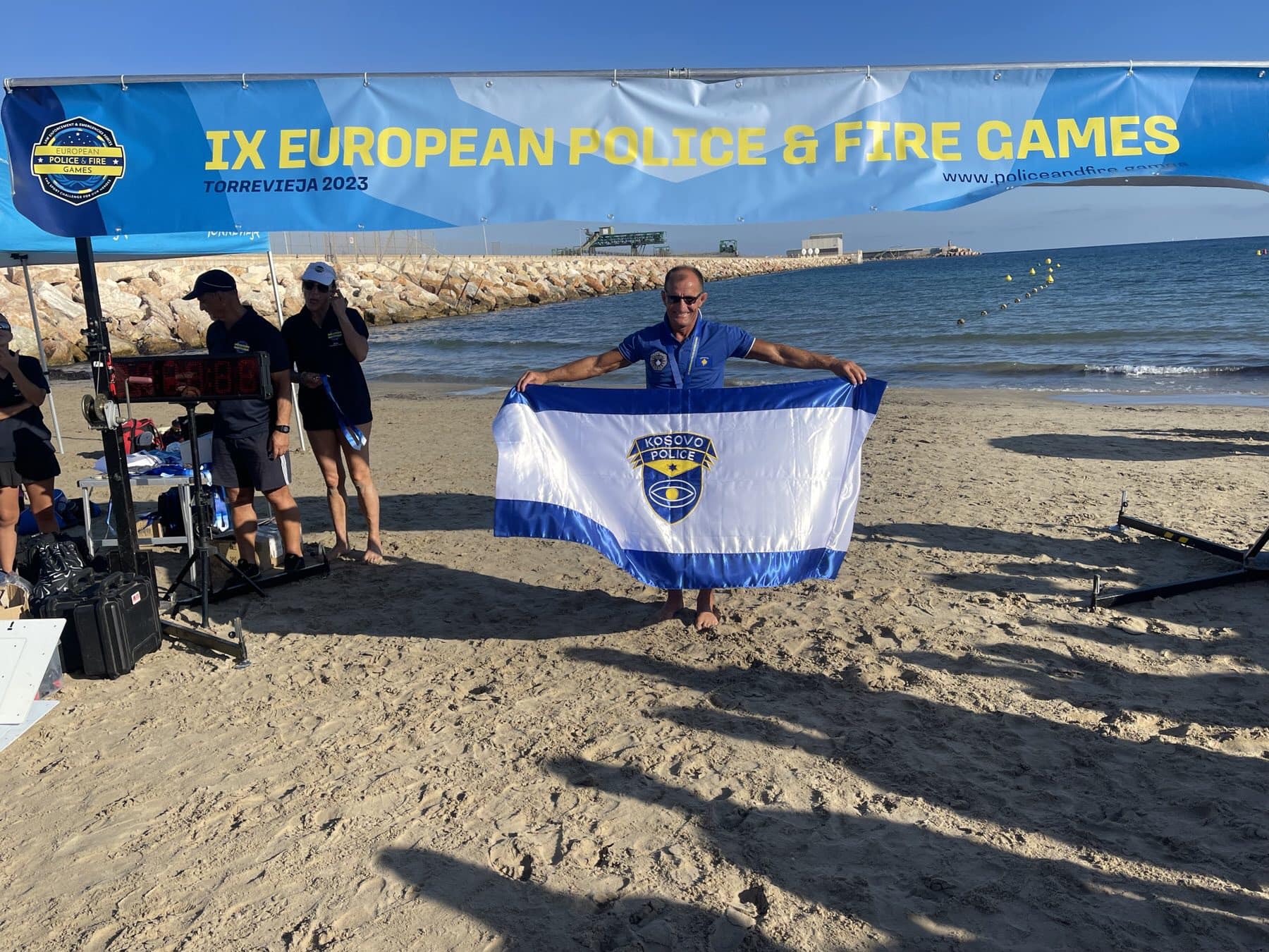 Polici kosovar e fiton edhe medaljen e artë në Lojërat Evropiane, ia dedikon heroit Afrim Bunjaku