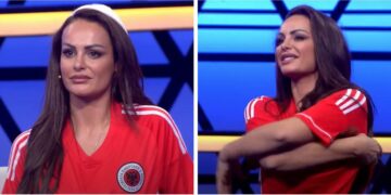 Juliana Nura e zbulon futbollistin e preferuar shqiptar, zhvishet në fund të kamerës