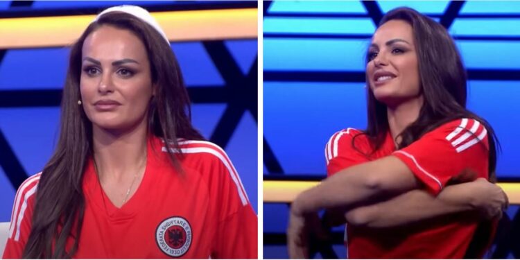 Juliana Nura e zbulon futbollistin e preferuar shqiptar, zhvishet në fund të kamerës