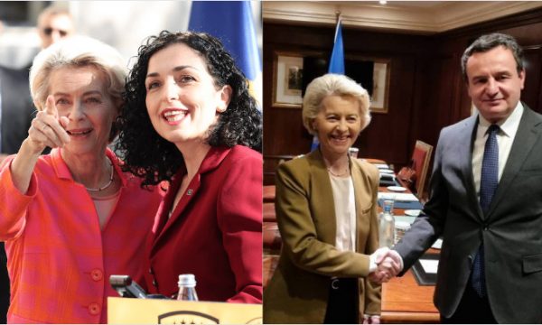 Von der Leyen kërkoi nga Kosova formimin e Asociacionit, kurse nga Serbia njohjen “de facto” të Kosovës, gjithçka nga takimi i saj me Kurtin e Osmanin