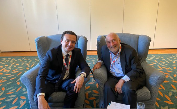 Kurti takon ekonomistin Stiglitz, fitues i çmimit Nobel