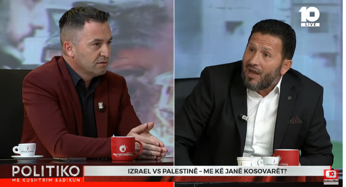 Palestina e do zhdukjen e dy shteteve, Izraelit dhe Kosovës/ Reagon Sefaj: E pandershme