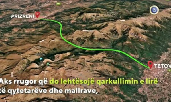 Hapet tenderi 35 milionë euro për rrugën Prizren-Tetovë