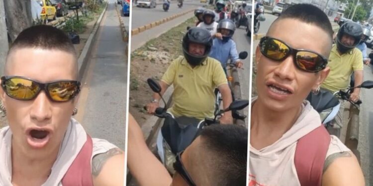 Shkaktoi një rrëmujë të madhe në shtegun e biçikletave – kolumbiani tregon arsyen pse kështu reagoi