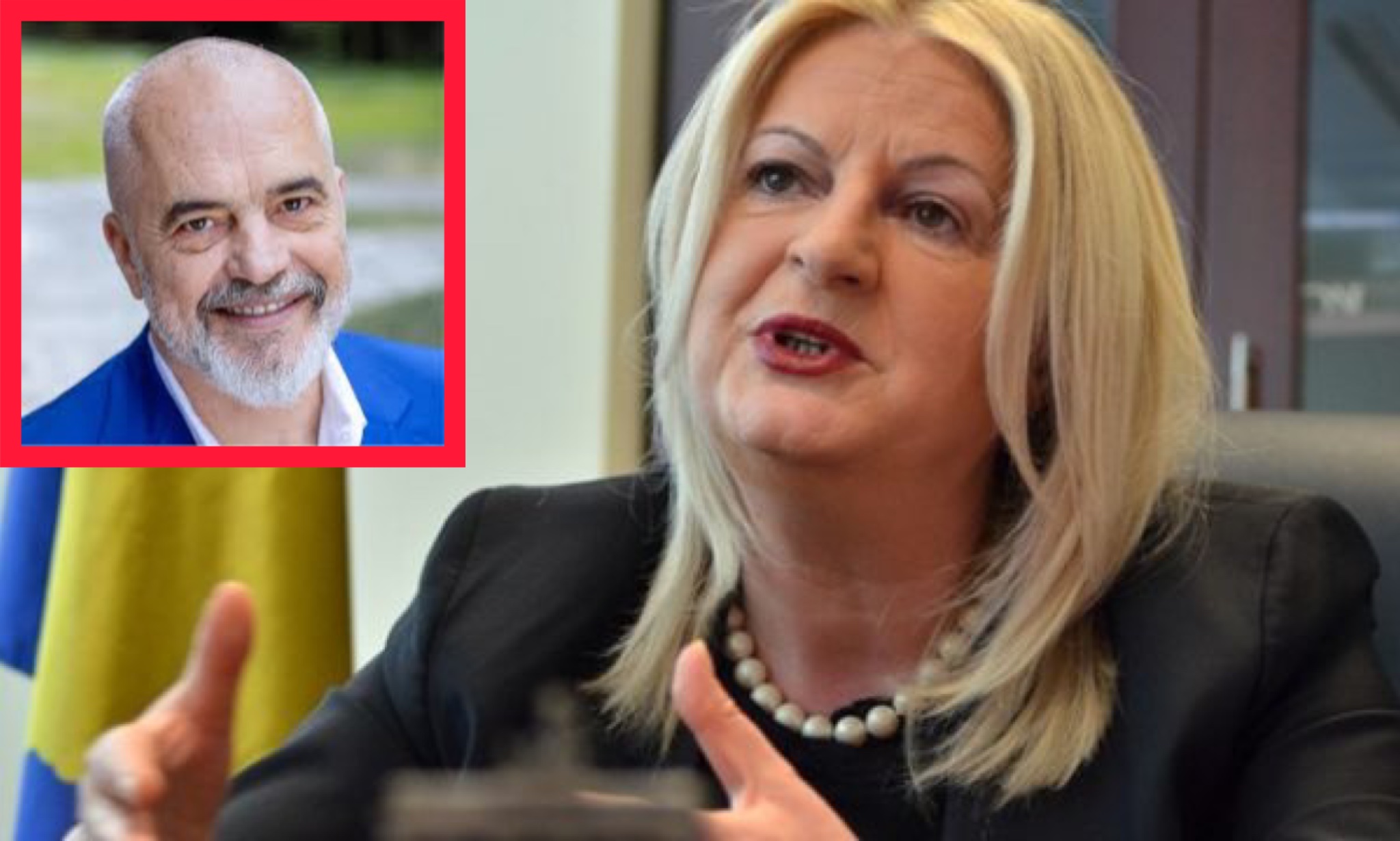 Edita Tahiri reagon ashpër pas intervistës së Ramës në “FT”: Të hulumtohet origjina kombëtare e tij
