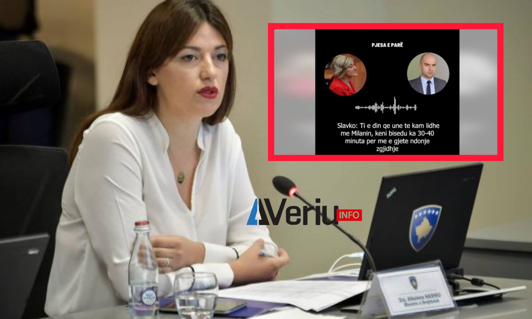 Haxhiu: Mimoza Kusari s’ka biseduar me Radojçiqin, Simiqin e ka larguar nga zyra