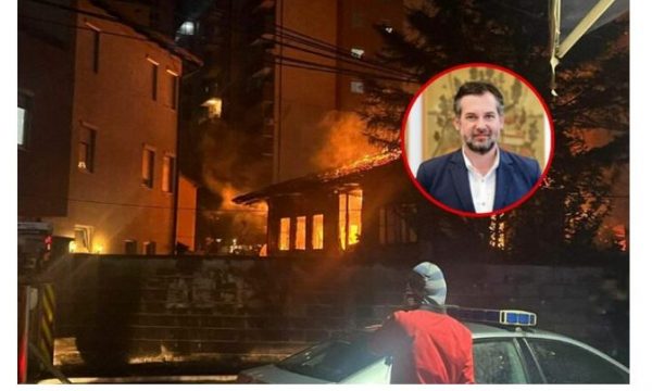 Djegia e shtëpisë së familjes Koroglu, Çeku: Faturën e restaurimit do ta paguajnë ata që ia vunë flakën