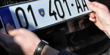 1140 automjete me targa ilegale janë regjistruar në RKS