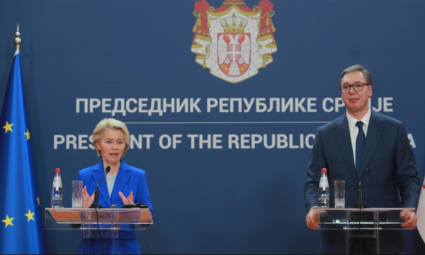 Bielamowicz: Von Der Leyen dje qëndroi në shtetin që mbështet çetnikët, mohon gjenocidin, mbrojnë luftën e Rusisë në Ukrainë