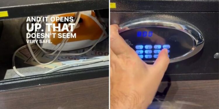 Kush ka nevojë për një kod?! Pas kësaj videoje, do të mendoni dy herë përpara se të lini para në një kasafortë hoteli