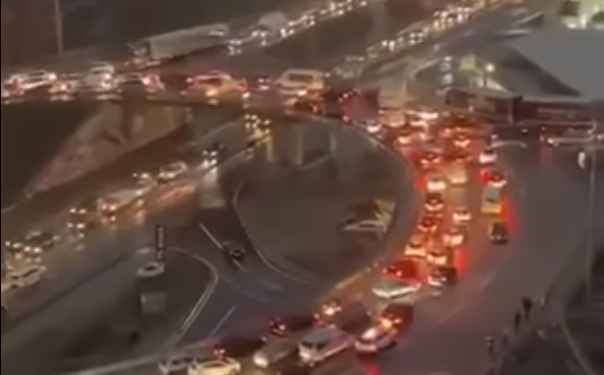Gjendje e rënduar e trafikut në Prishtinë