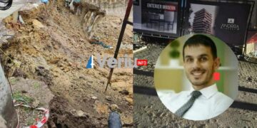 Pronari i kompanisë banesore ‘problematike’ “Andrra Invest” në Skenderaj pranon se iu rrëshqiti dheu në vendpunishte dhe u çanë ‘pilotat’